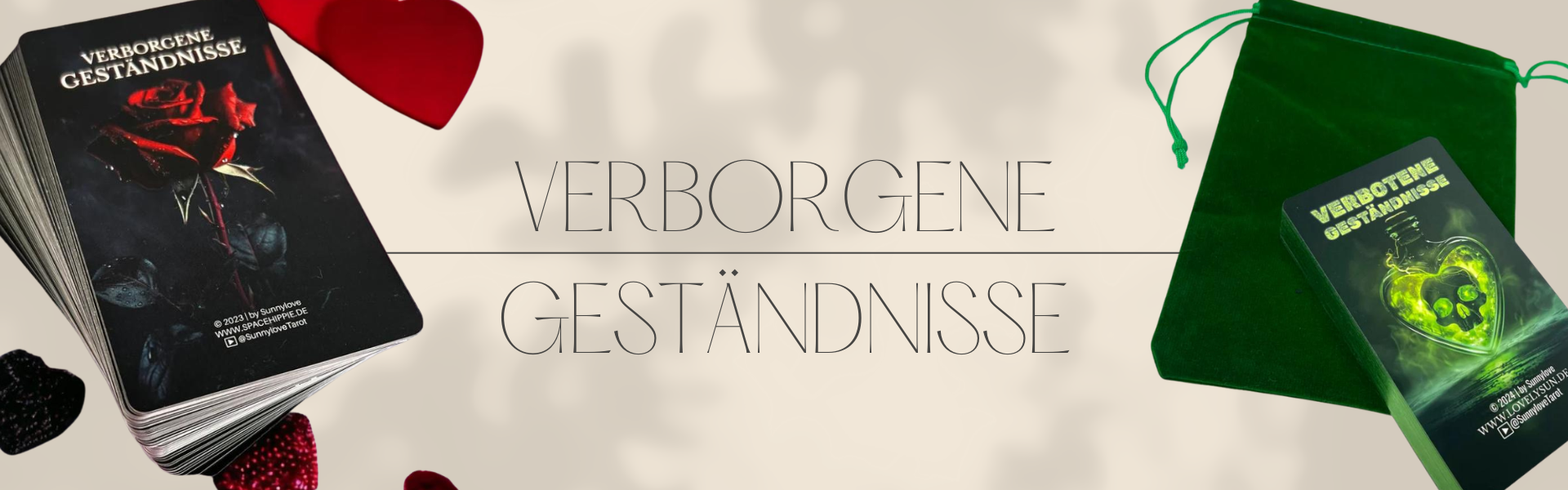 Verborgene Geständnisse - Orakelkarten